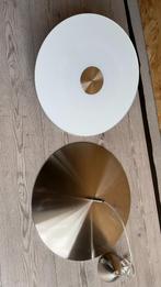 2x Philips platte design hanglamp, Huis en Inrichting, Lampen | Hanglampen, Ophalen, Zo goed als nieuw, Glas, 75 cm of meer