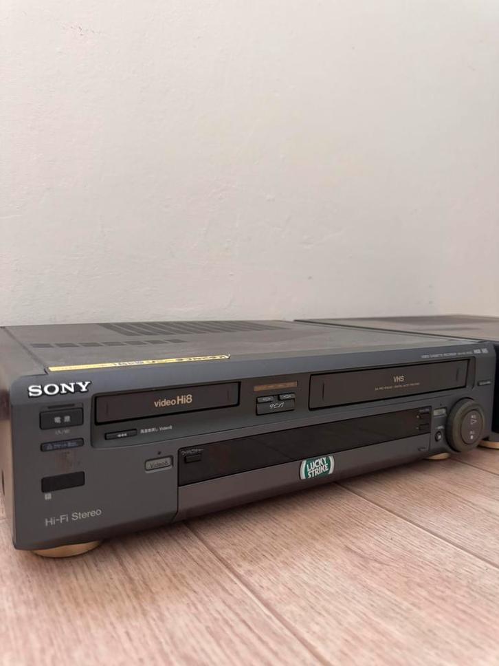 Sony WV-H3 Hi8 VHS videorecorder – 100V, Audio, Tv en Foto, Videospelers, Zo goed als nieuw, Videoband, Ophalen of Verzenden