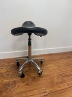 Kappersfiets / Rolkruk - Zo Goed Als Nieuw! Clictec wieltjes, Ophalen, Zwart, Zo goed als nieuw, Bureaukruk