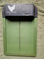 Goed werkende automatiche kippen-deur opener, Ophalen of Verzenden, Zo goed als nieuw, Kippenhok of Kippenren