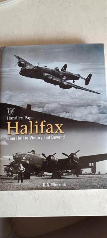 Handley Page Halifax boek - K.A. Merrick beschikbaar voor biedingen