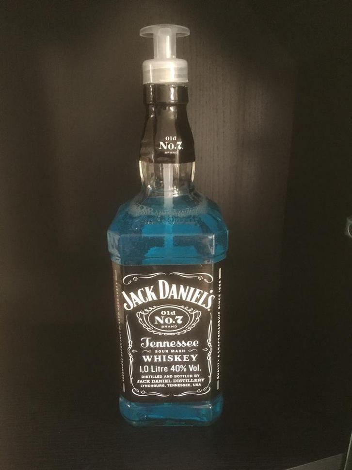 Jack Daniels lege flessen - 1 Liter, Verzamelen, Merken en Reclamevoorwerpen, Zo goed als nieuw, Verpakking, Ophalen of Verzenden