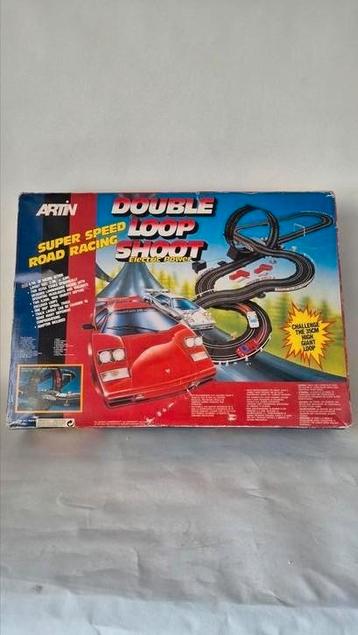 Artin Double Loop Shoot racebaan, jaren 90, voor onderdelen beschikbaar voor biedingen
