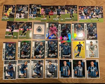 Panini pro league 24/25 Fc Brugge Alle spelerskaarten beschikbaar voor biedingen