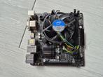 ASRock H81M-ITX moederbord met Intel Pentium cpu en koeler, Refurbished, DDR3, Ophalen of Verzenden, Mini-ITX