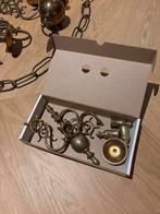 Koperen Wandkroon - Vintage, Huis en Inrichting, Lampen | Hanglampen, Ophalen of Verzenden, Gebruikt, Metaal, Minder dan 50 cm