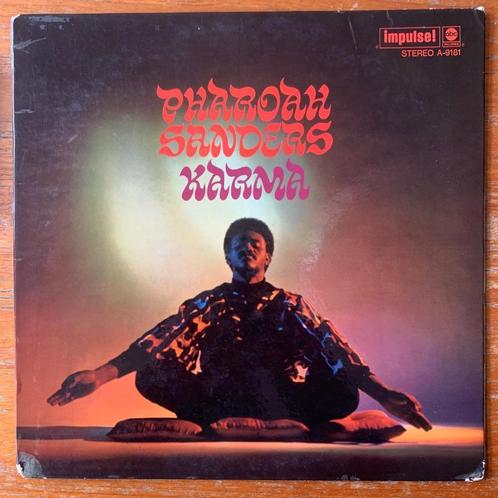 PHAROAH SANDERS - KARMA - LP - ORG - IMPULSE!, Cd's en Dvd's, Vinyl | Jazz en Blues, Gebruikt, Jazz, 1960 tot 1980, Verzenden