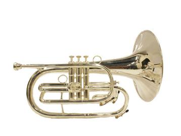 Marching Hoorn F Manchester Brass BE130 Verzilverd beschikbaar voor biedingen