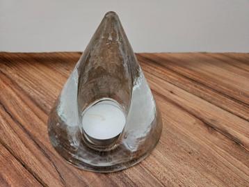 Kaars Glas met waxine licht beschikbaar voor biedingen