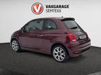 Fiat 500 1.2 | Automaat | Clima | Cruise Control | Bumpers I, Leder en Stof, Bedrijf, 69 pk, 800 kg