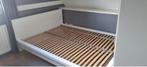 Ikea Malm Bedframe 175.5 cm bij 2 meter met lattenbodems, Huis en Inrichting, Slaapkamer | Bedden, 180 cm, Gebruikt, Wit, Hout