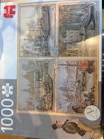 Anton Pieck puzzel - canal boats, Ophalen of Verzenden, 500 t/m 1500 stukjes, Nieuw, Legpuzzel
