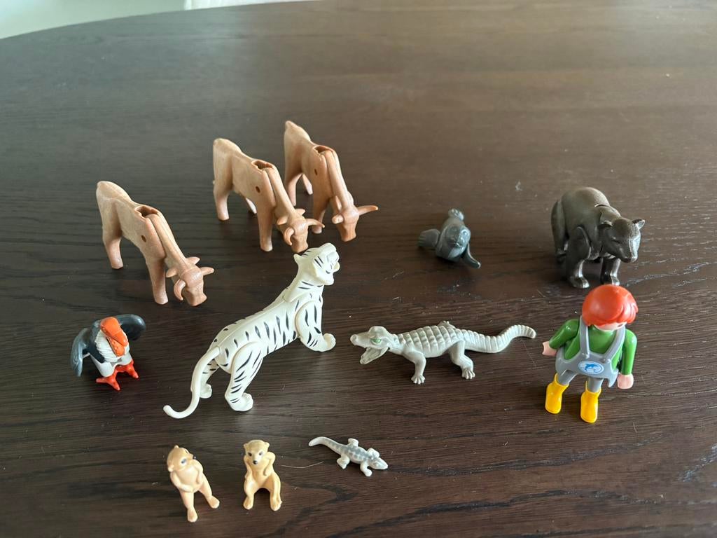 Playmobil dieren jaren 80, Kinderen en Baby's, Speelgoed | Playmobil, Ophalen of Verzenden, Zo goed als nieuw