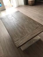 Houten Salontafel - Robuust & Stijlvol, Huis en Inrichting, Tafels | Salontafels, Ophalen, 100 tot 150 cm, Eikenhout, 50 tot 100 cm
