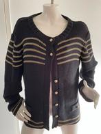 City knit vest met goud draad maat xl, City knit, Maat 42/44 (L), Ophalen of Verzenden, Zo goed als nieuw