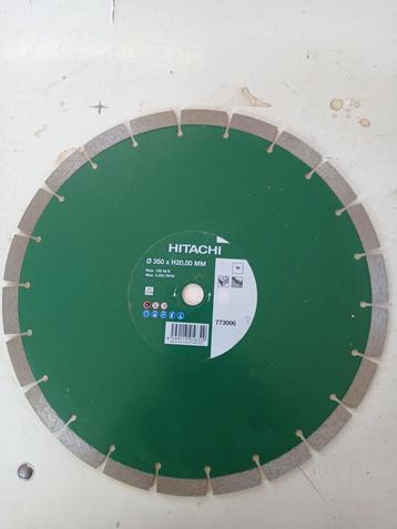 Hitachi Diamantschijf 350mm - Nieuw 2 stuks beschikbaar voor biedingen