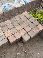 Tuinstenen (10x10x4cm), Tuin en Terras, Tegels en Klinkers, Ophalen, Gebruikt, Klinkers, 10 m² of meer
