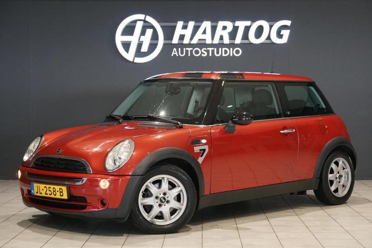 Mini One 1.6 + LMV / AIRCO, Auto's, Mini, Bedrijf, Te koop, One, ABS, Airbags, Airconditioning, Alarm, Climate control, Elektrische buitenspiegels