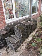 Gebruikte dakpannen - Steen/Klei, Doe-het-zelf en Verbouw, Dakpannen en Dakbedekking, Ophalen, Gebruikt, Steen of Klei, 15 m² of meer