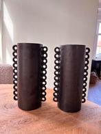 Zwarte vaasjes, Huis en Inrichting, Woonaccessoires | Vazen, Ophalen of Verzenden, Minder dan 50 cm