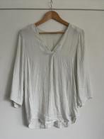 Stradivarius blouse maat M creme wit v-hals lange mouwen, Maat 38/40 (M), Wit, Ophalen of Verzenden, Zo goed als nieuw