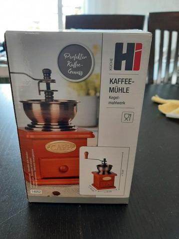 Nieuw koffiemolen. Nog in orginele verpakking. beschikbaar voor biedingen