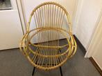 Prachtige Rohe rotan Stoel als nieuw, Huis en Inrichting, Stoelen, Ophalen, Zo goed als nieuw, Bruin, Eén