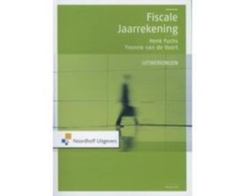 Fiscale jaarrekening uitwerkingen 9789001823832 beschikbaar voor biedingen