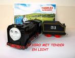 Trackmaster Thomas de Trein, Hiro met Licht, Kartel Wiel, Ophalen of Verzenden, Gebruikt