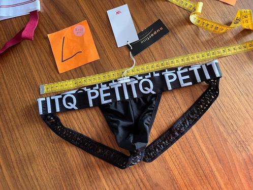 PetitQ jock, maat S, zwart, Kleding | Heren, Ondergoed, Slip, Zwart, Ophalen of Verzenden