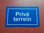 Plastic bord, Privé terrein, Ophalen, Nieuw