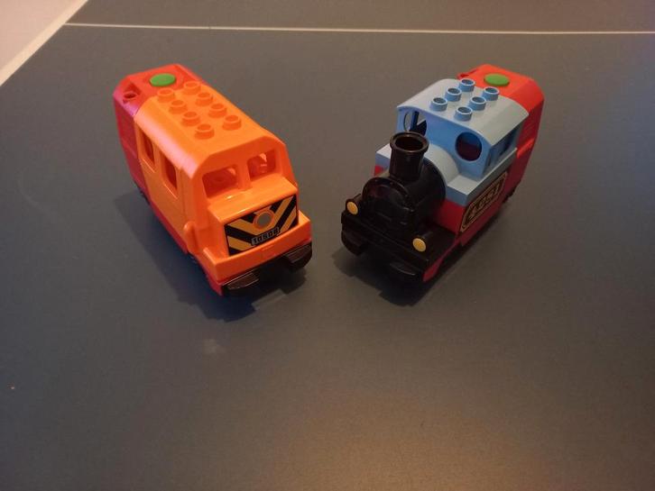 Lego Duplo Trein stoomlocomotief, Kinderen en Baby's, Speelgoed | Duplo en Lego, Gebruikt, Duplo, Complete set, Ophalen of Verzenden