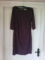 Herfst ** Mooie bordeaux rode jurk emma dress mt m 40, Verzenden, Zo goed als nieuw, Knielengte, Rood