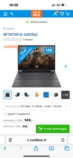 victus hp 15 3 jaar oud, Computers en Software, Windows Laptops, Gebruikt, Met videokaart, Intel® Core™ i7 , Ophalen of Verzenden