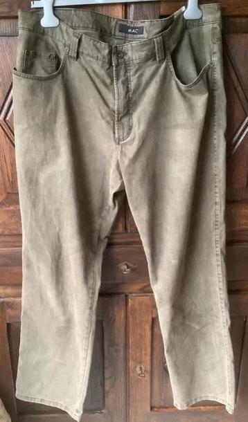 Bruine herenpantalon, broek; MAC; 42/32; taille 55 cm beschikbaar voor biedingen