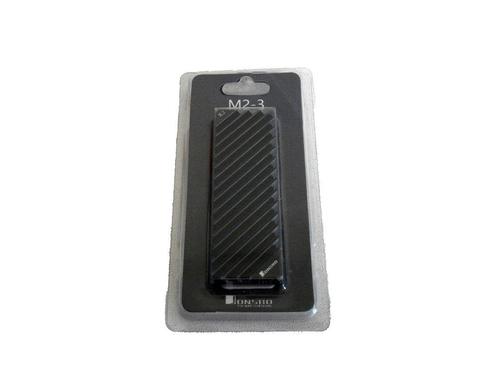 Jonsbo M.2-3 M.2 SSD M.2-3 Black Heatsink Nieuw, Computers en Software, Harde schijven, Nieuw, Desktop, Intern, SSD, Ophalen of Verzenden
