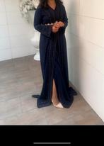 Elegante Takshita Jurk, Kleding | Dames, Jurken, Blauw, Zo goed als nieuw, Onder de knie, Ophalen