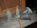 4 stuks kerstbellen/Hangbellen, Ophalen of Verzenden, Gebruikt