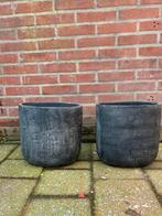 Bloempotten still, Ophalen, Rond, Zo goed als nieuw, Aardewerk