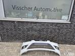 Ford Focus 2 ST voorbumper 2004 - 2008 wit met mistlampen, Gebruikt, Voor, Ophalen of Verzenden, Ford