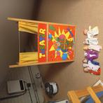 Poppenkast+handpoppen GRATIS, Kinderen en Baby's, Speelgoed | Houten speelgoed, Ophalen of Verzenden, Zo goed als nieuw