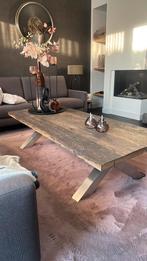 Salontafel van wagonplanken, Huis en Inrichting, Tafels | Salontafels, Ophalen, 50 tot 100 cm, 150 tot 200 cm, Minder dan 50 cm