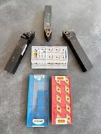 3 beitels met DNMG 15 wisselplaatjes (Sandvik, SECO etc), Ophalen of Verzenden, Zo goed als nieuw, Onderdeel