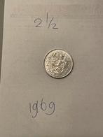 Nederlandse 2,5 Gulden of Rijksdaalder 1969, Postzegels en Munten, Munten | Nederland, Ophalen of Verzenden, Koningin Juliana