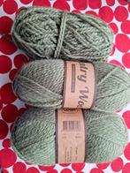 Breiwol - Lammy Yarns Country Wool - Olijfgroen, Hobby en Vrije tijd, Wol, Nieuw, Ophalen of Verzenden, Minder dan 30 cm