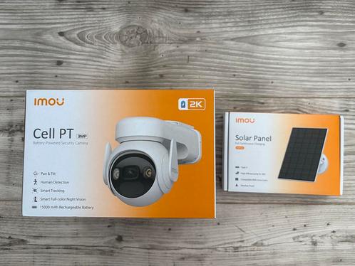 Imou Cell PT 3MP Solar Kit, Audio, Tv en Foto, Videobewaking, Zo goed als nieuw, Ophalen of Verzenden