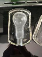 Glasobject lamp vintage en zwaar uitgevoerd, Ophalen of Verzenden