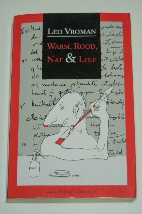 Boek Autobiografie: Warm, rood, nat - Leo Vroman, Boeken, Literatuur, Zo goed als nieuw, Nederland, Ophalen of Verzenden