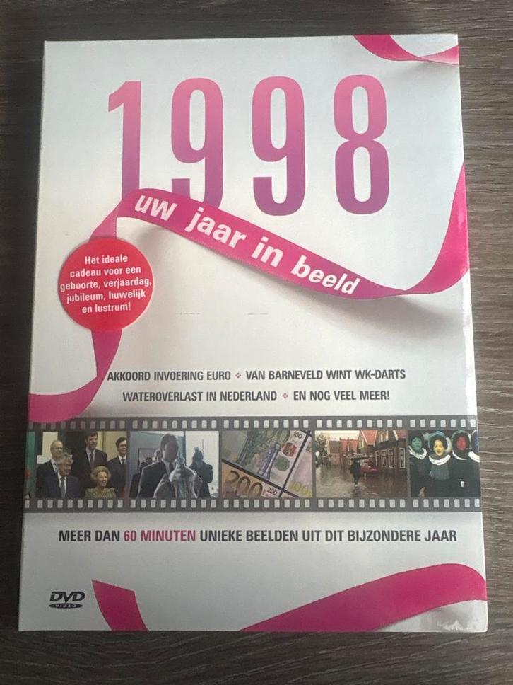 DVD 1998 - Uw Jaar in Beeld (Nieuw), Cd's en Dvd's, Dvd's | Documentaire en Educatief, Nieuw in verpakking, Politiek of Geschiedenis