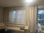 Beige Vitrage met Ringen, Ophalen of Verzenden, Gebruikt, Beige, 200 cm of meer